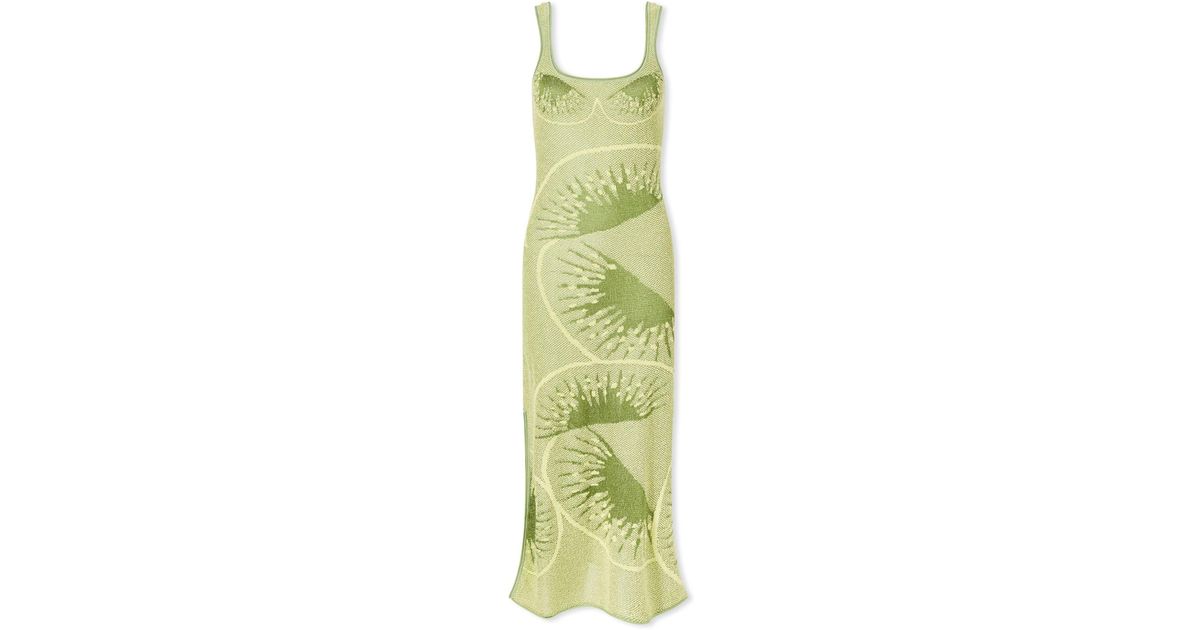 House Of Sunny Falling S Hockney Maxi Dress in Green | Lyst Canada