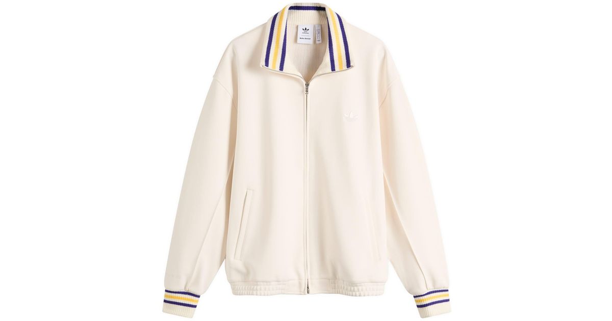 adidas X Wales Bonner Jabbar Track Top in White for Men | Lyst UK