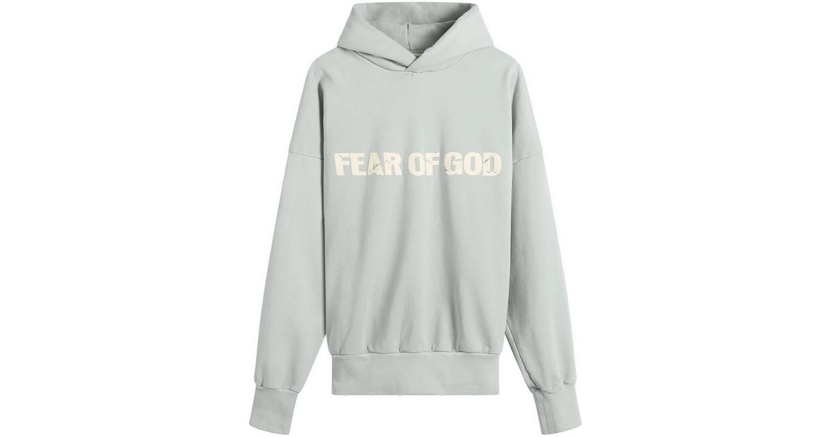 Fear Of God Heaven Hoodie in Gray for Men | Lyst