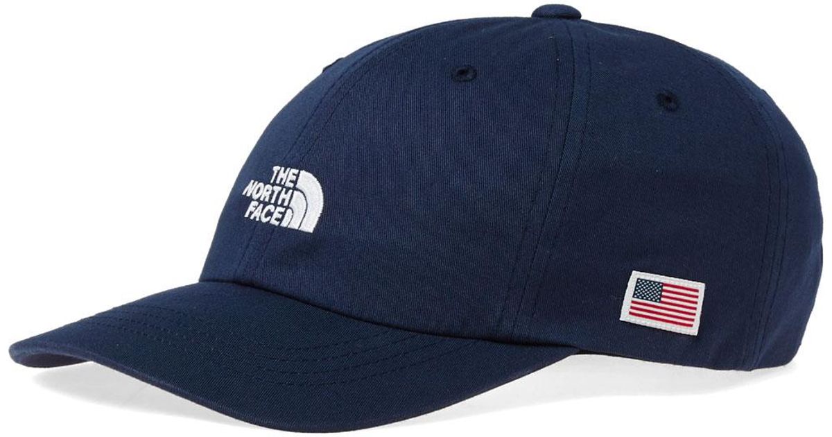 blue north face cap