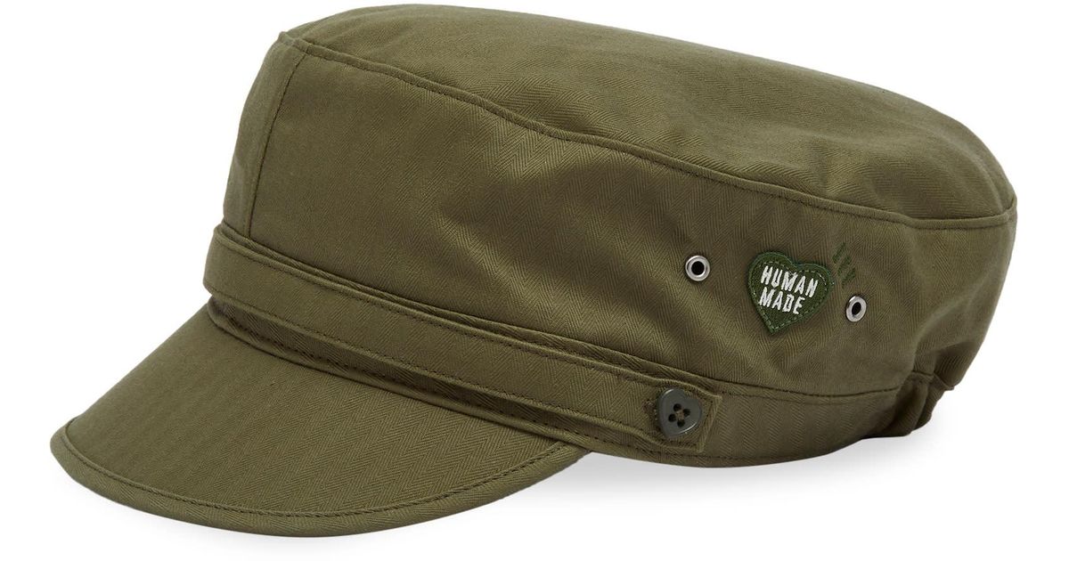 Human Made Military Cap in Green for Men | Lyst UK