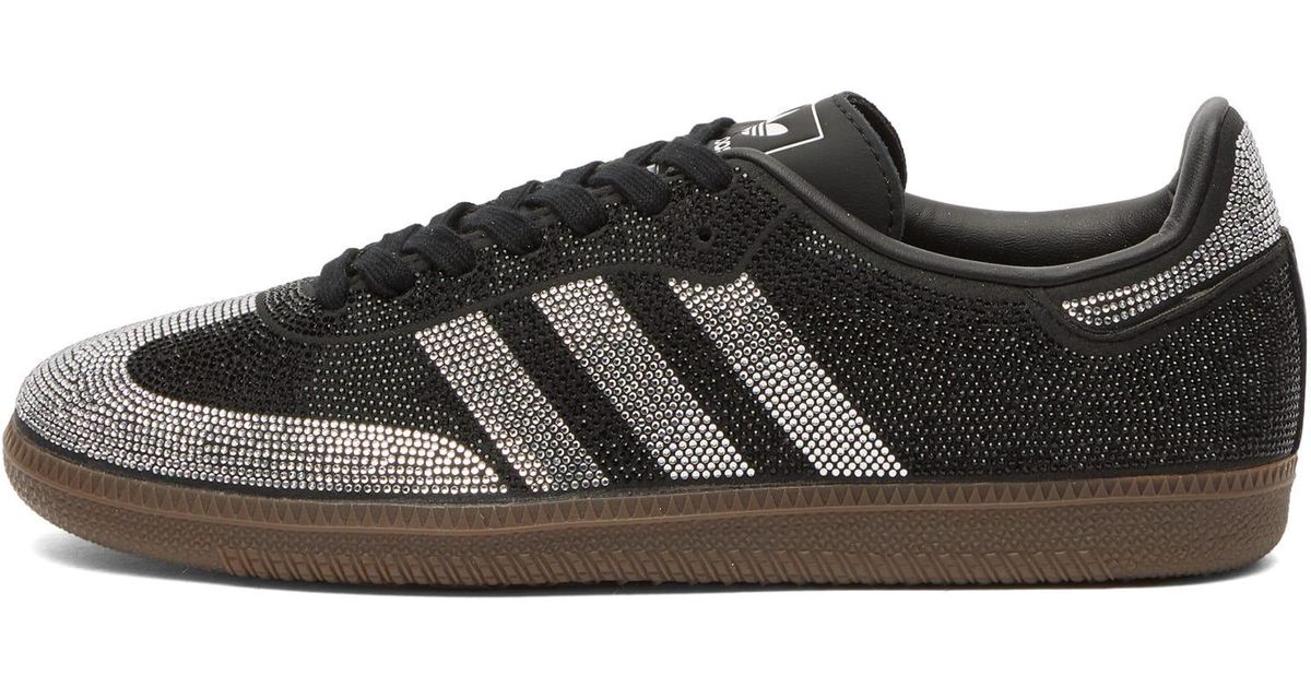 adidas Samba Og Diamante Sneakers in Black | Lyst