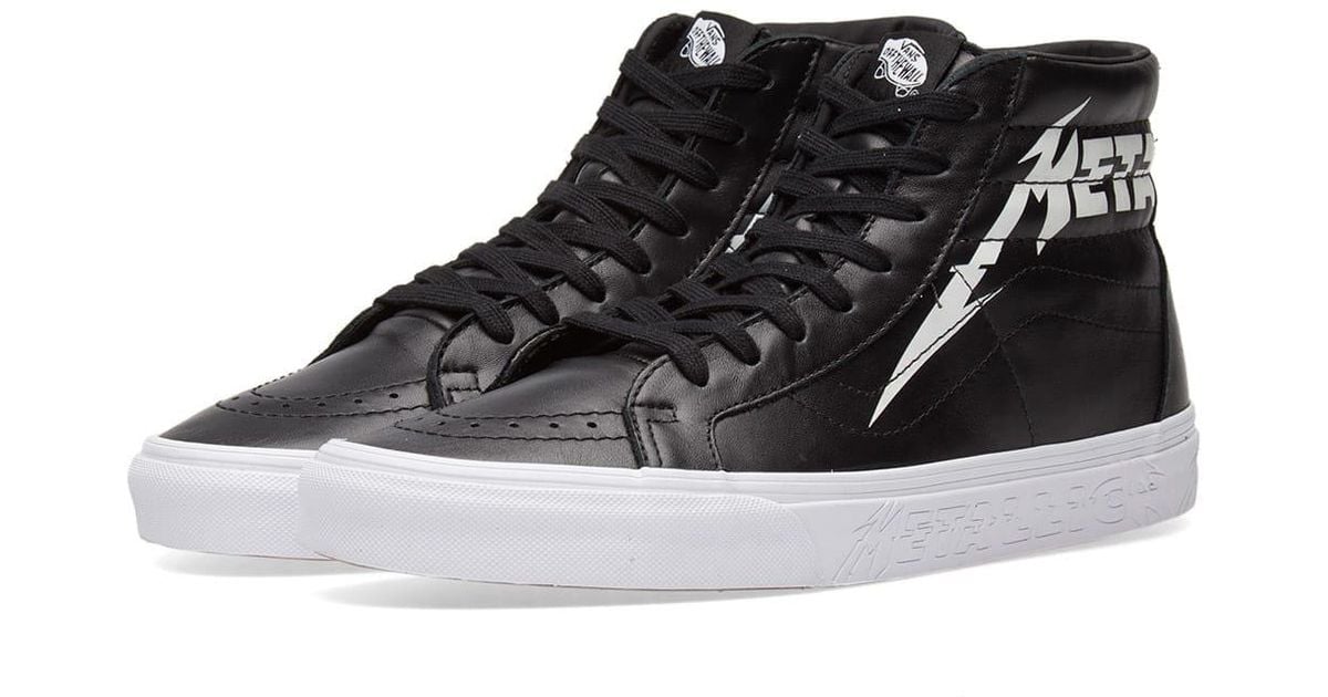 vans sk8 hi metallica