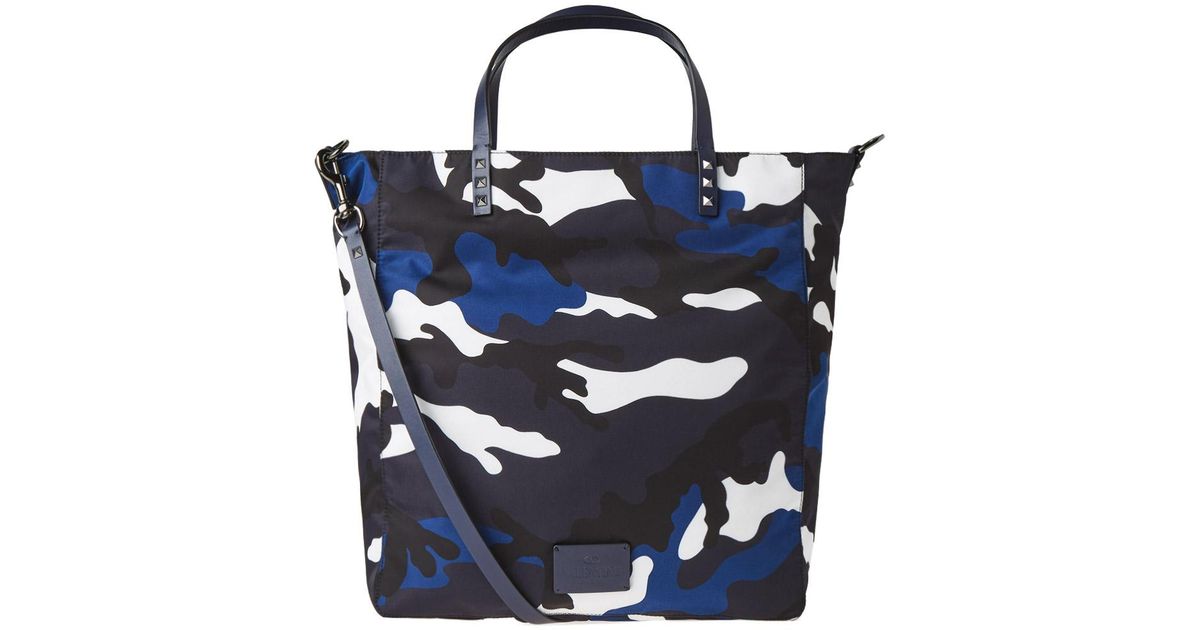 valentino camo tote