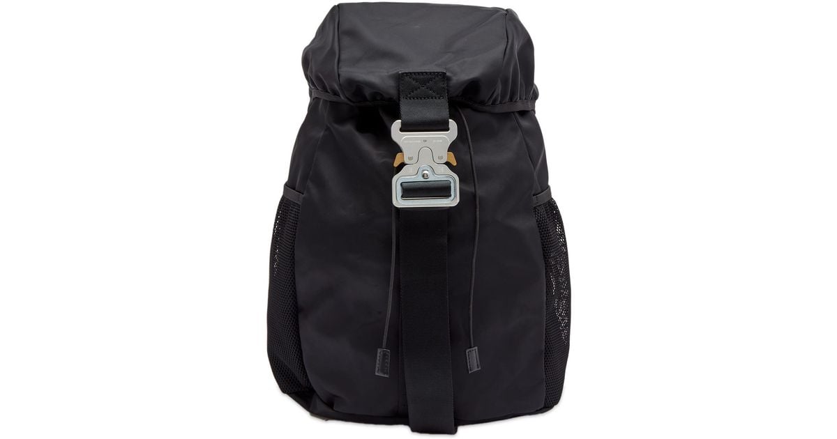 1017 ALYX 9SM Buckle Camp Backpack in Black for Men | Lyst