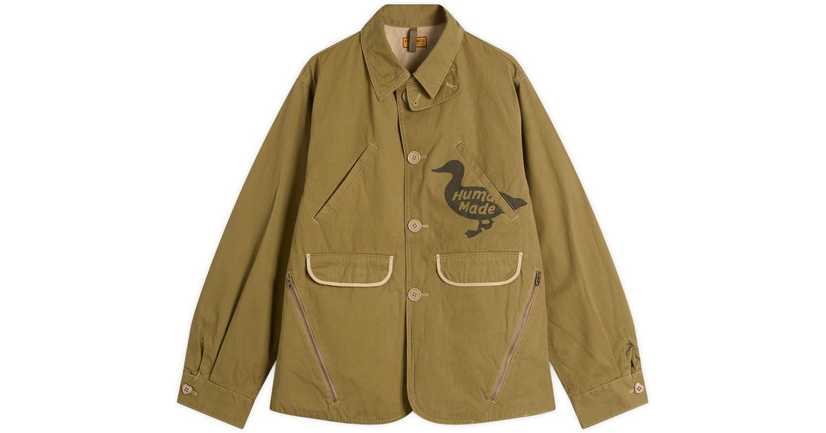 Human Made ❤️ HUNTING JACKET オリーブ Human Made Hunting Jacket Olive Drab | HAVEN