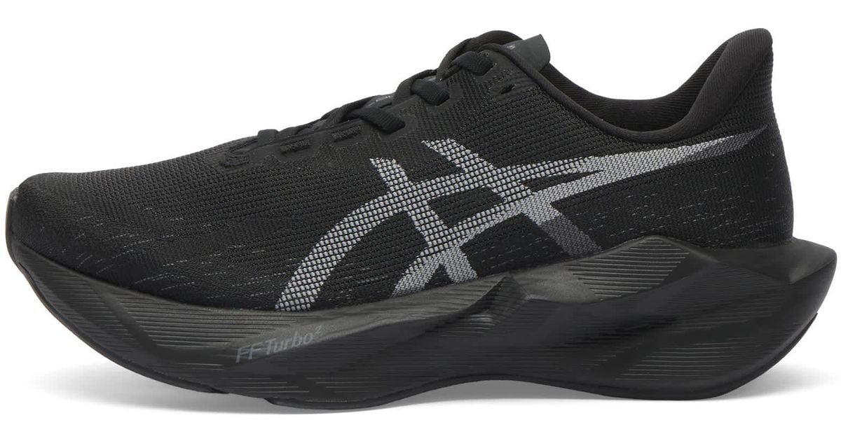 Spring Loaded Runner Asics Novablast 6 Sneakers in Black | Lyst