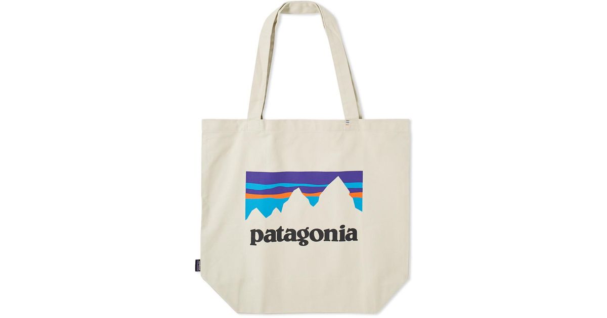 Lyst Patagonia Sticker Logo Market Tote For Men