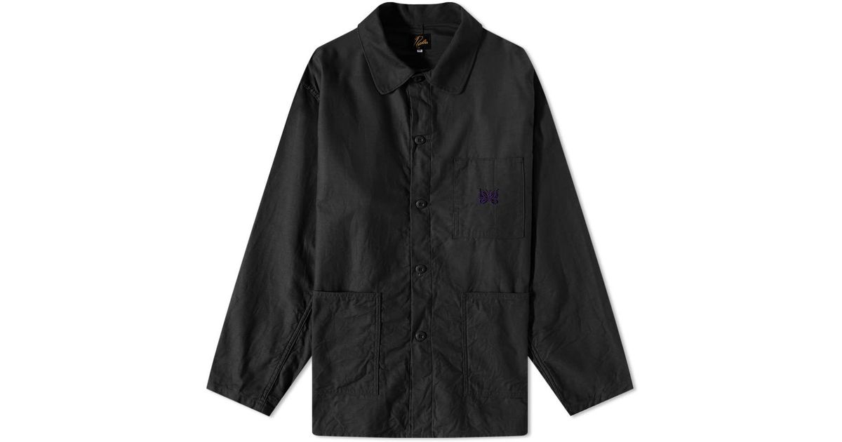 Needles D.n. Coverall Jacket in Black for Men | Lyst