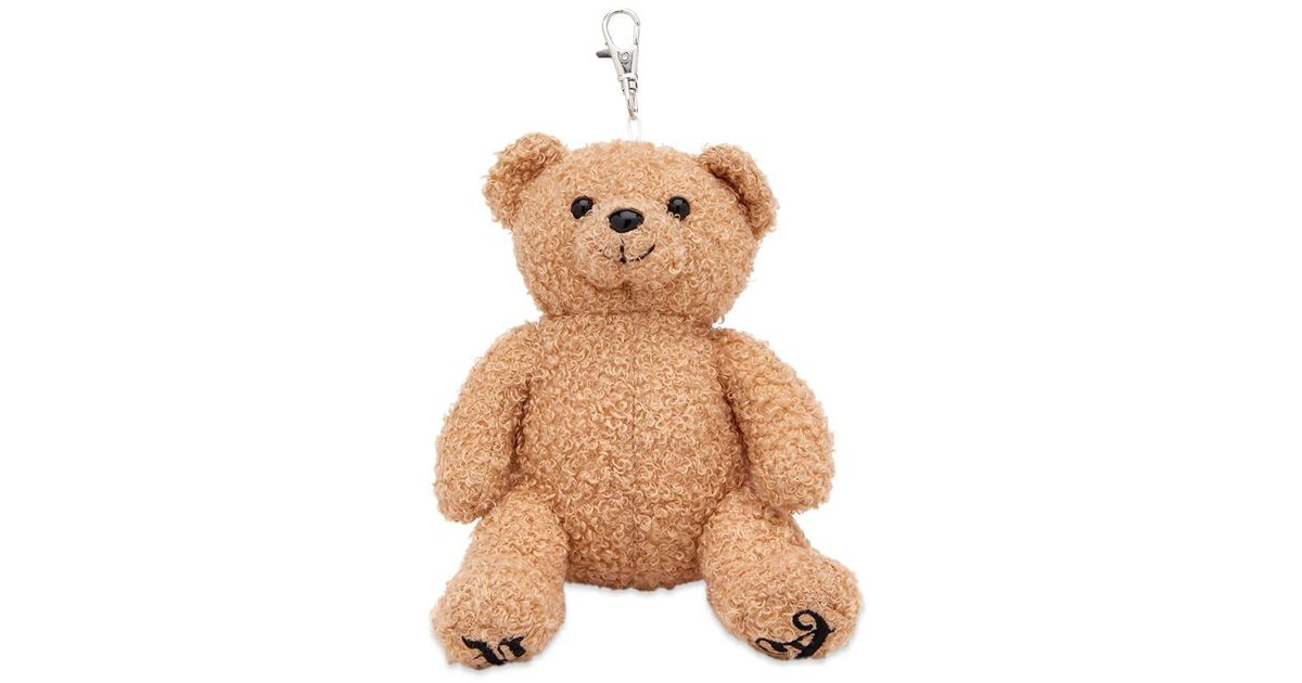 Palm Angels Pa Bear Keychain in Natural | Lyst UK
