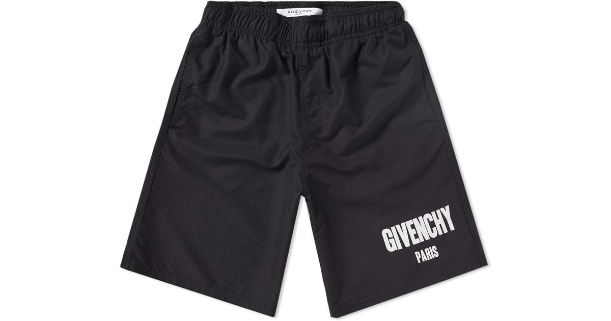 black givenchy shorts