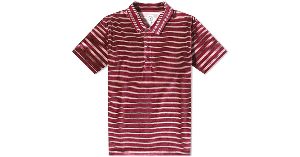 polar velour polo