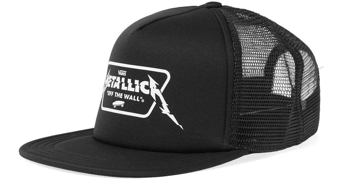 vans metallica trucker