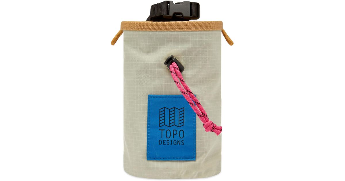 Topo Mountain Chalk Bag in Blue for Men | Lyst