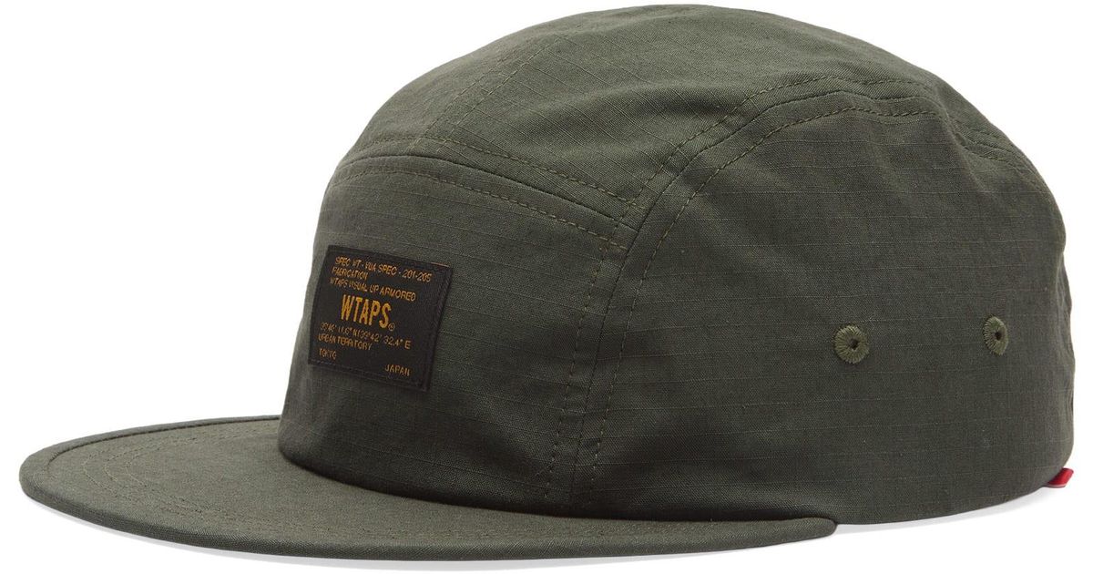 WTAPS T-5 03 Ripstop 5 Panel Cap in Green for Men | Lyst