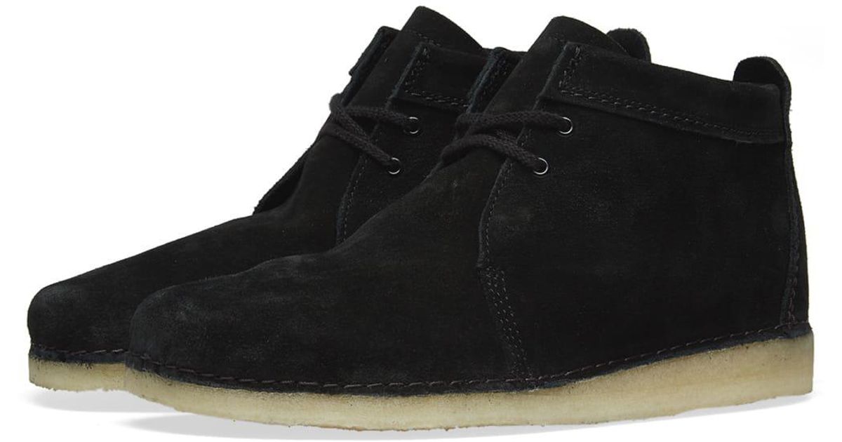 clarks ashton boot black