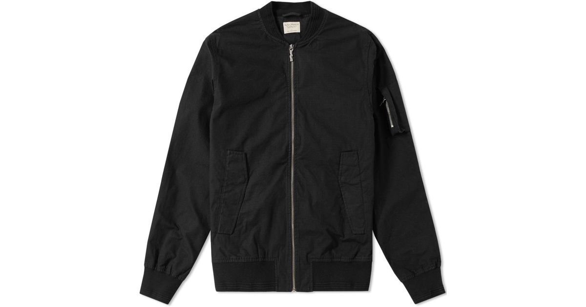 nudie jeans bomber jacket