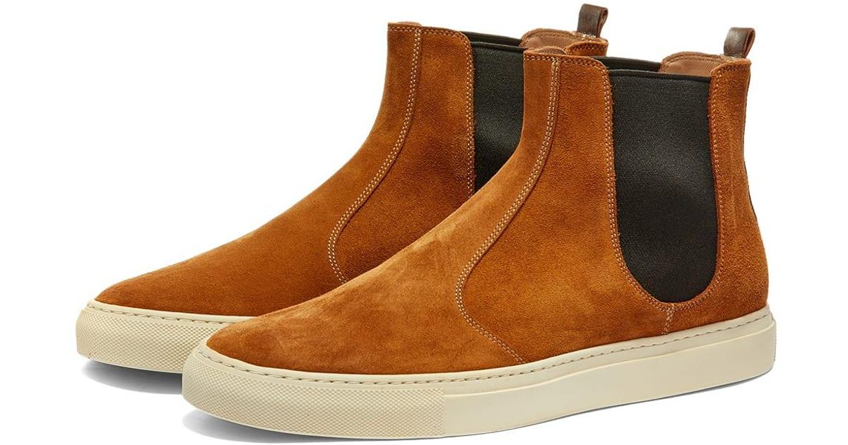 Buttero Tanino Suede Chelsea Boot in 
