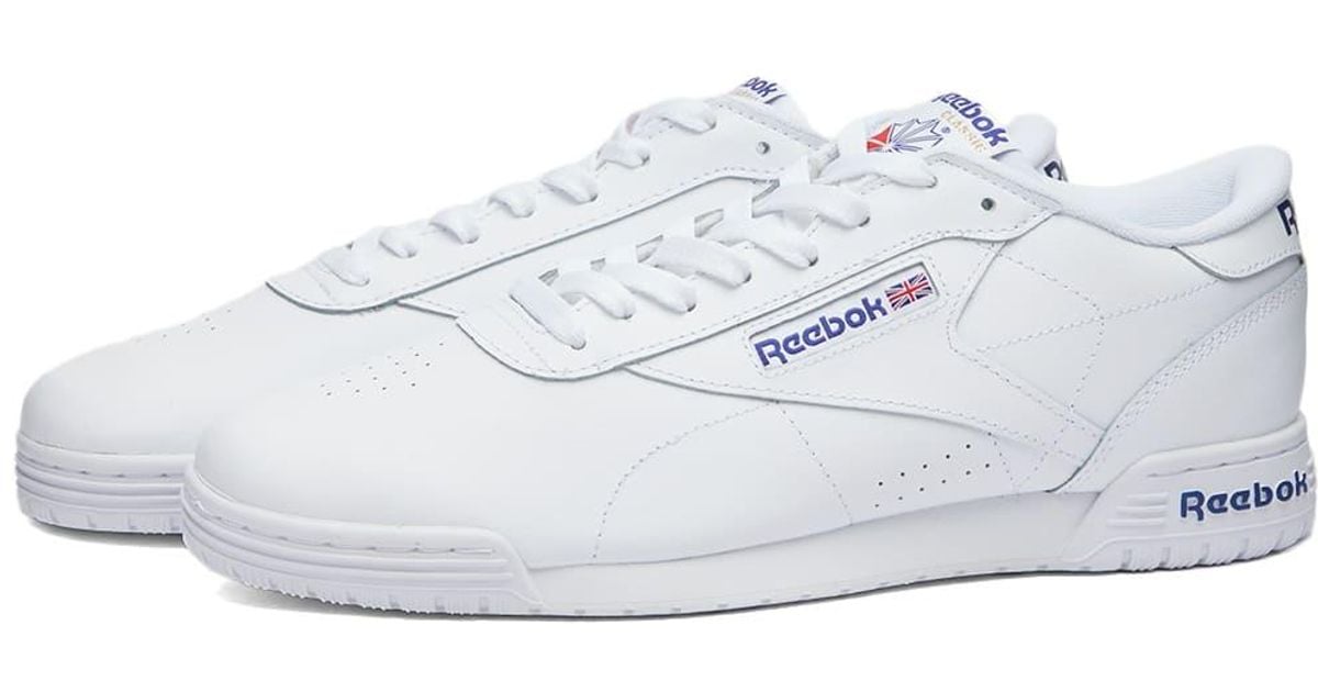 Reebok Exofit Lo Clean Logo Int Sneakers in White for Men | Lyst UK