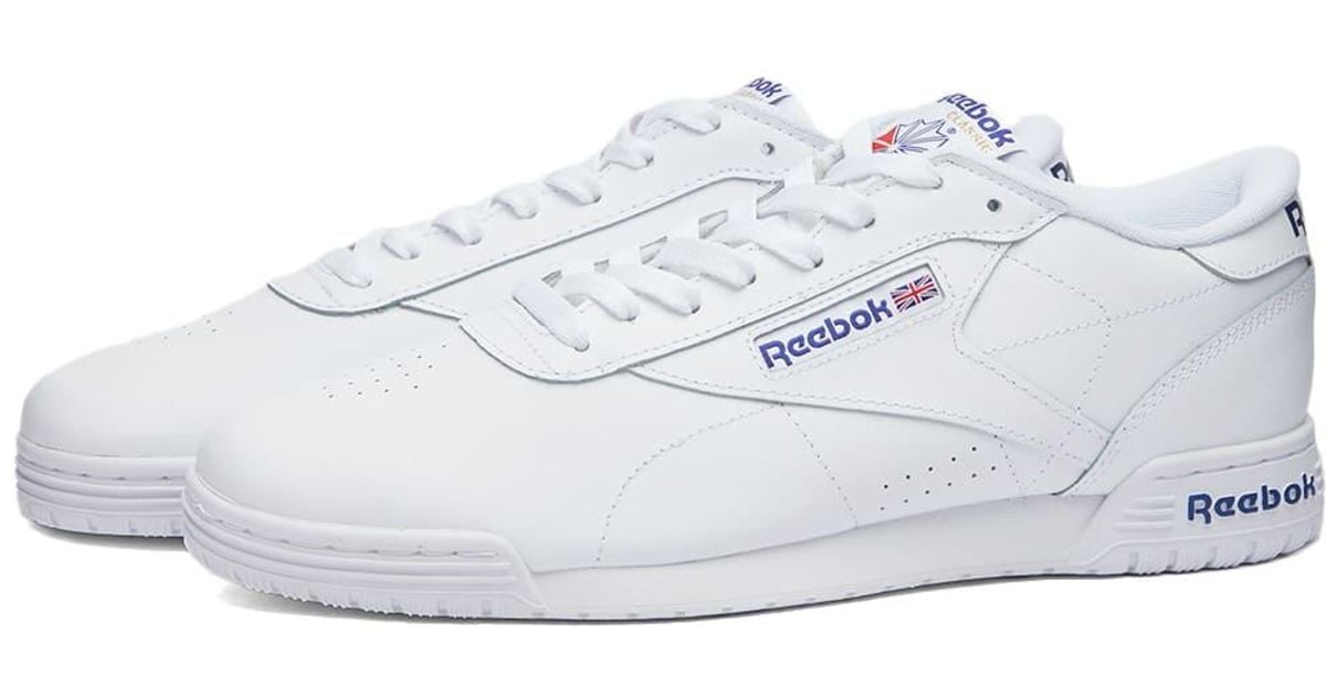 Reebok Exofit Lo Clean Logo Int Sneakers in White for Men | Lyst