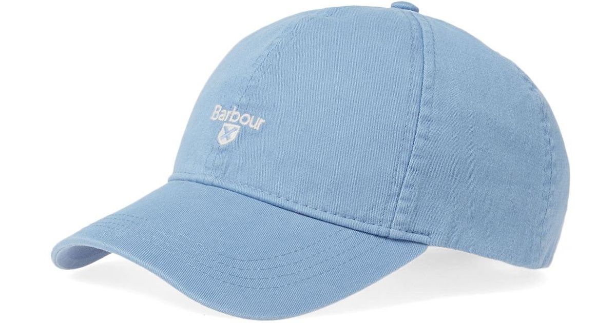 barbour cap Blue