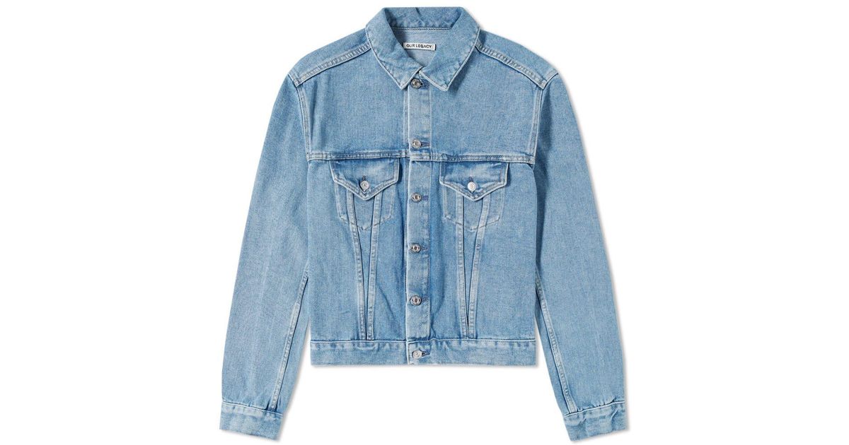 our legacy mudride denim jacket