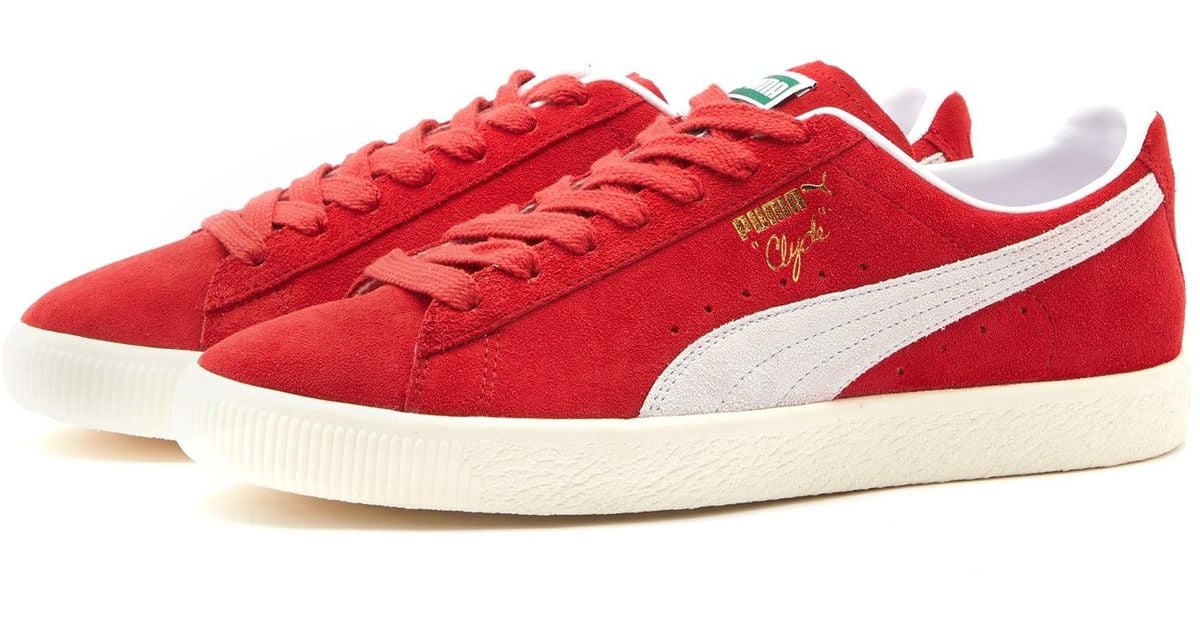 PUMA Clyde Og Sneakers in Red for Men | Lyst