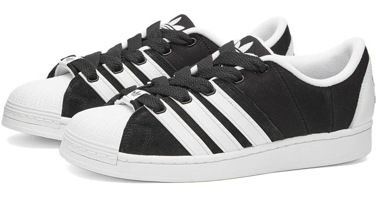 adidas Superstar Supermodified Sneakers in Black for Men | Lyst