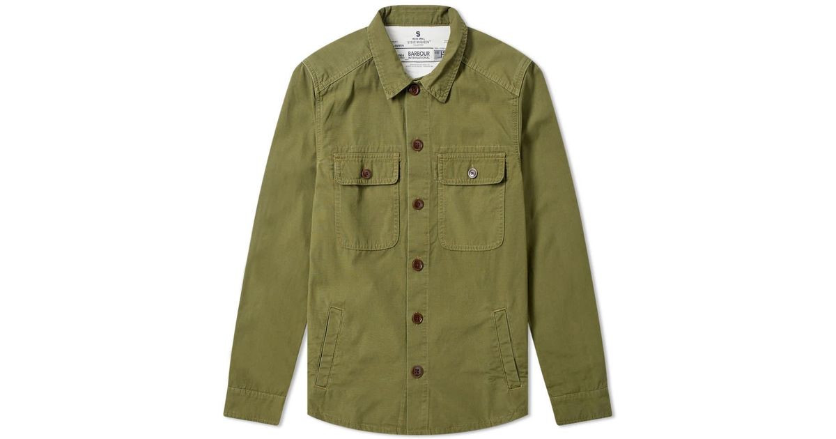barbour rath overshirt