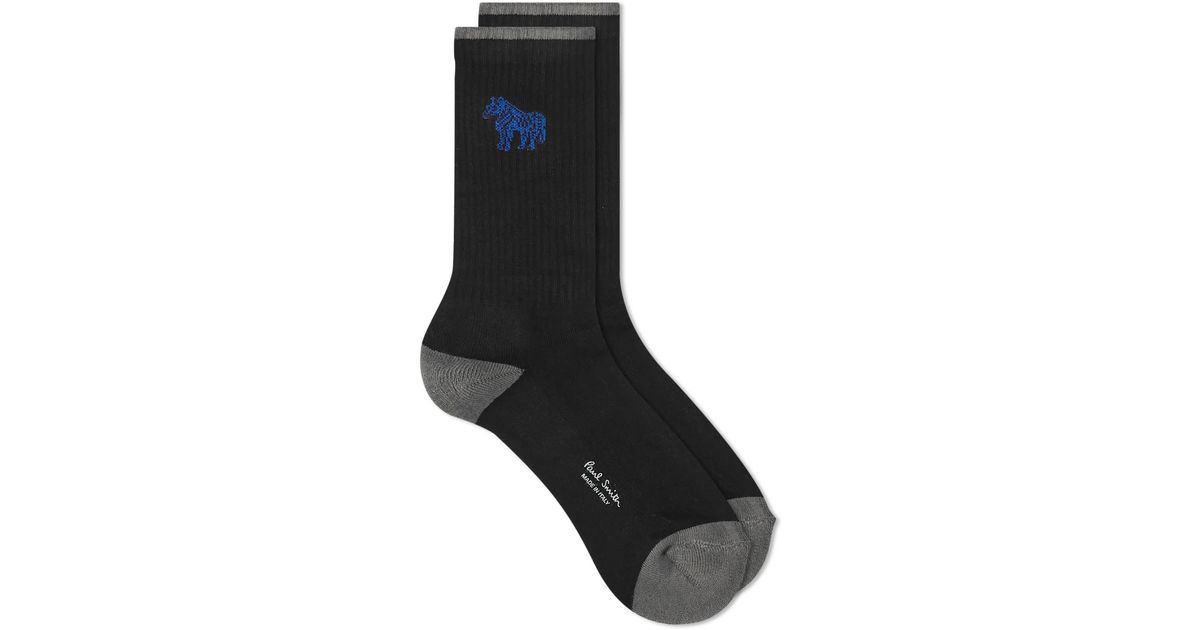paul smith zebra socks