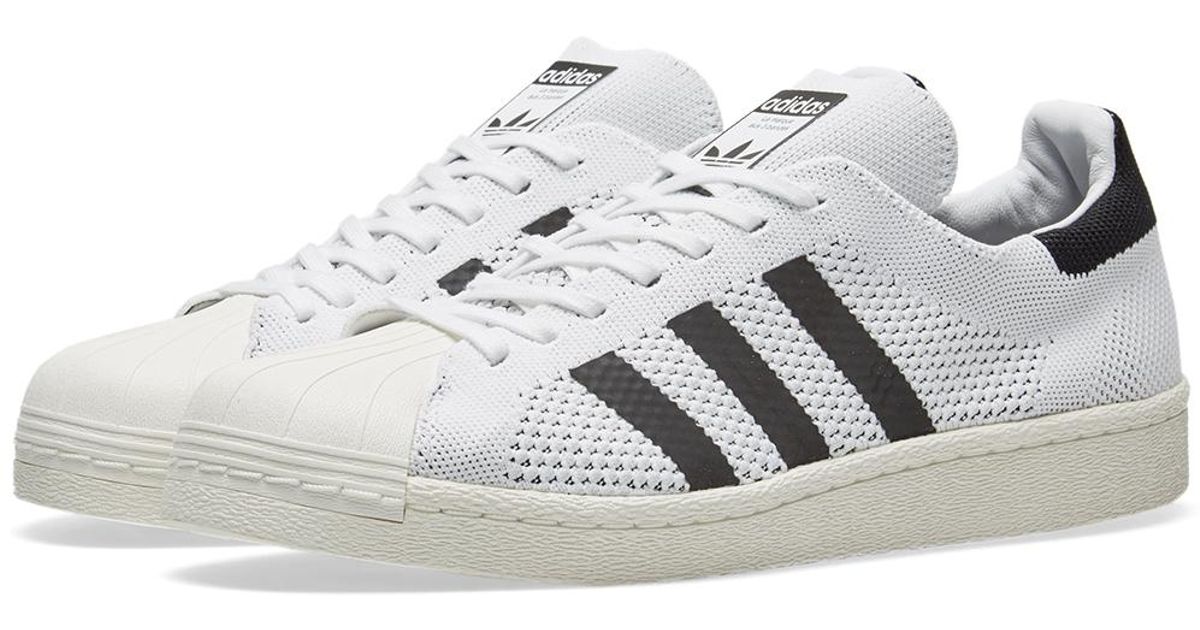 adidas Originals Leather Superstar Boost Pk in White for Men - Lyst