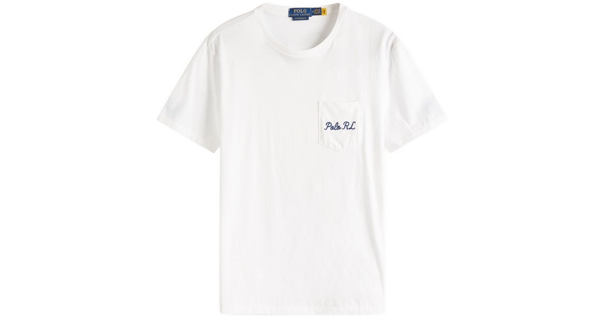 Polo Bear Tシャツ ホワイト S/P Polo Ralph Lauren Classic-fit jersey T-shirt with Polo Bear white