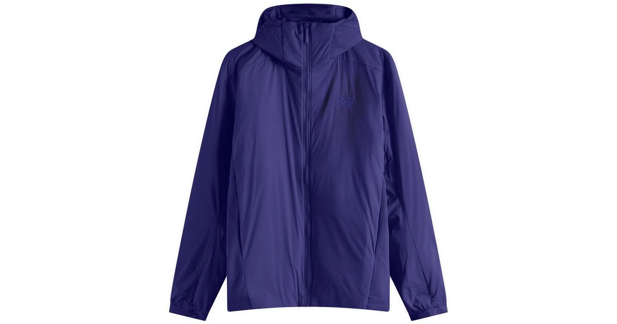 Arc'teryx Arcteryx Atom Hooded Jacket in Blue for Men | Lyst Canada