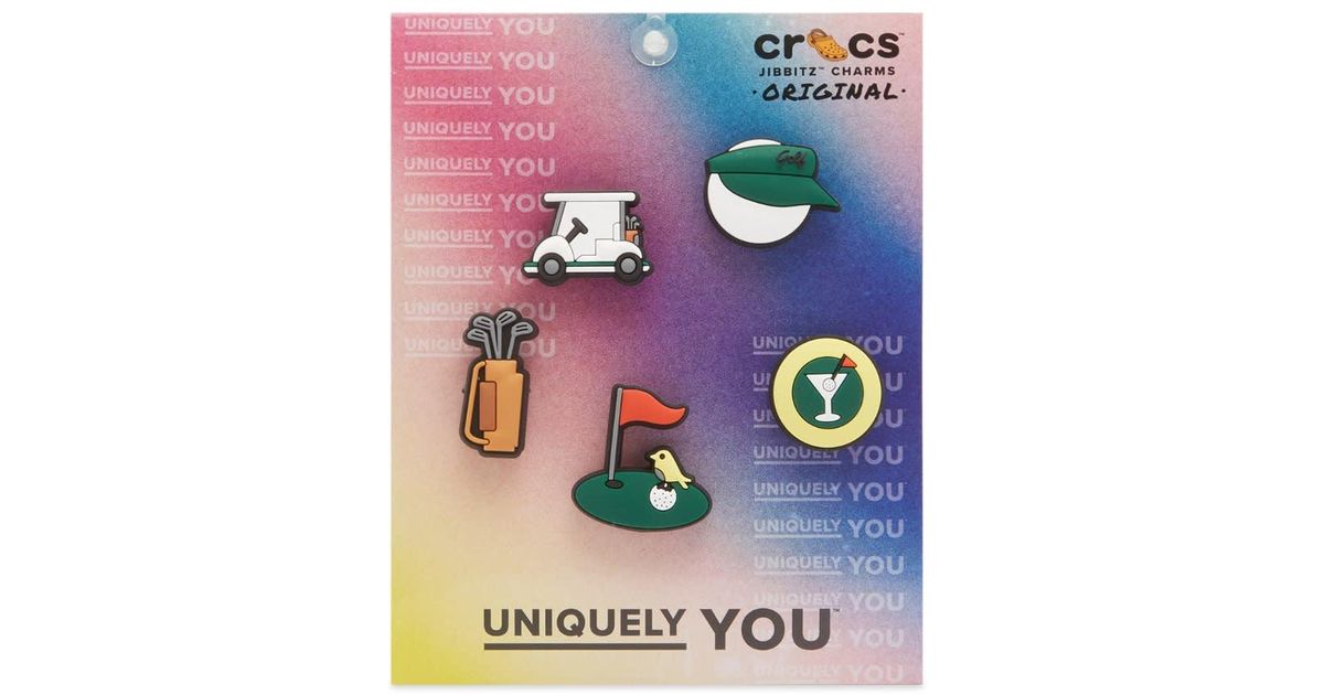 Crocs™ Golf Game Jibbitz in Green Lyst