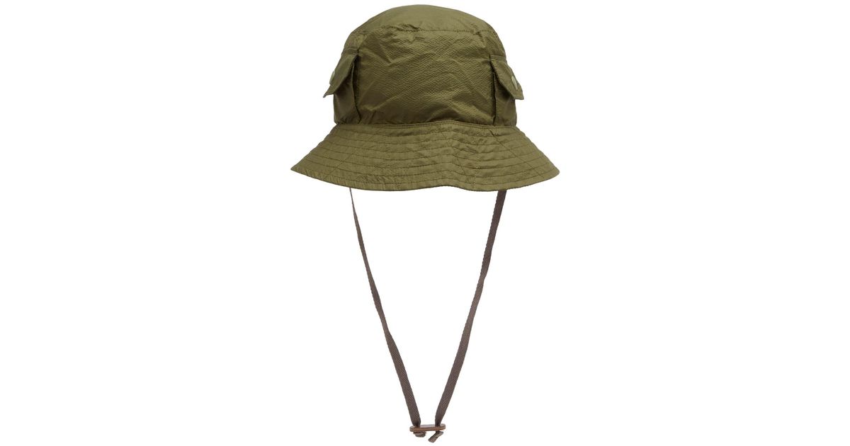 Explorer Hat Side Engineered Garments Explorer Hat in Green for Men | Lyst UK