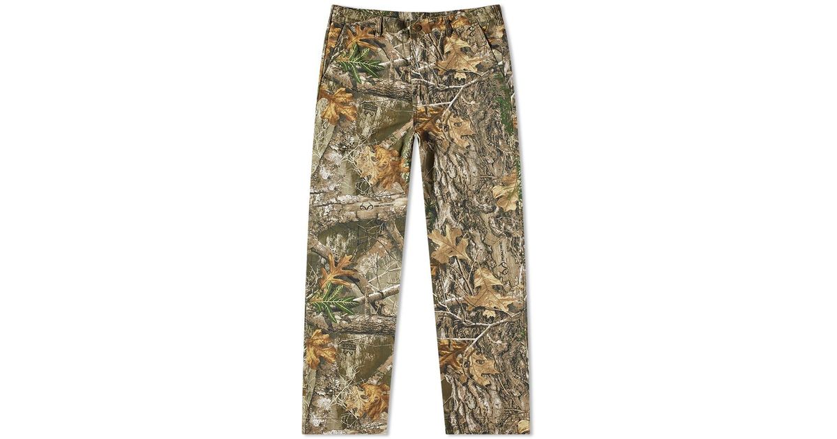 thisisneverthat Realtree® Work Pant in Natural for Men | Lyst