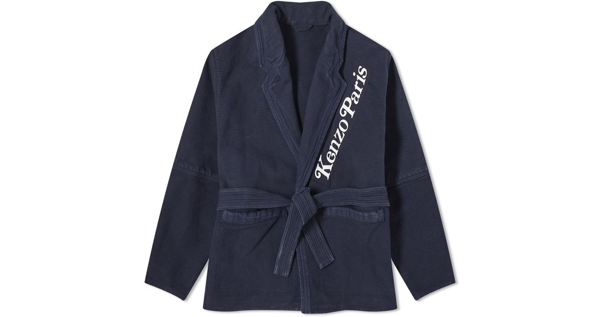 KENZO X Verdy Judo Jacket in Blue for Men | Lyst