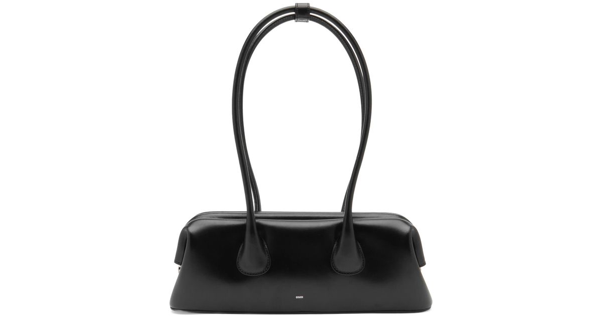 OSOI Boat Wide Mini Bag in Black | Lyst Canada