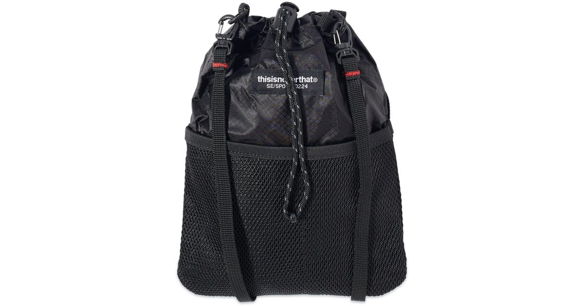 thisisneverthat Ul Pouch Bag in Black for Men Lyst