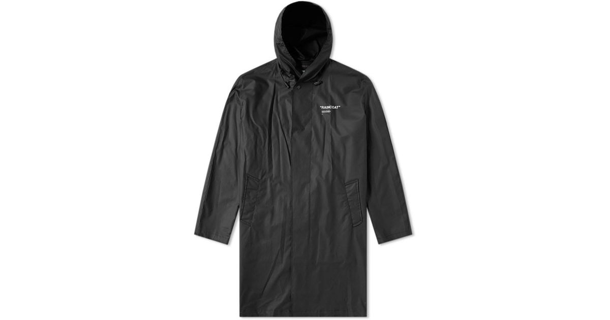 raincoat off white