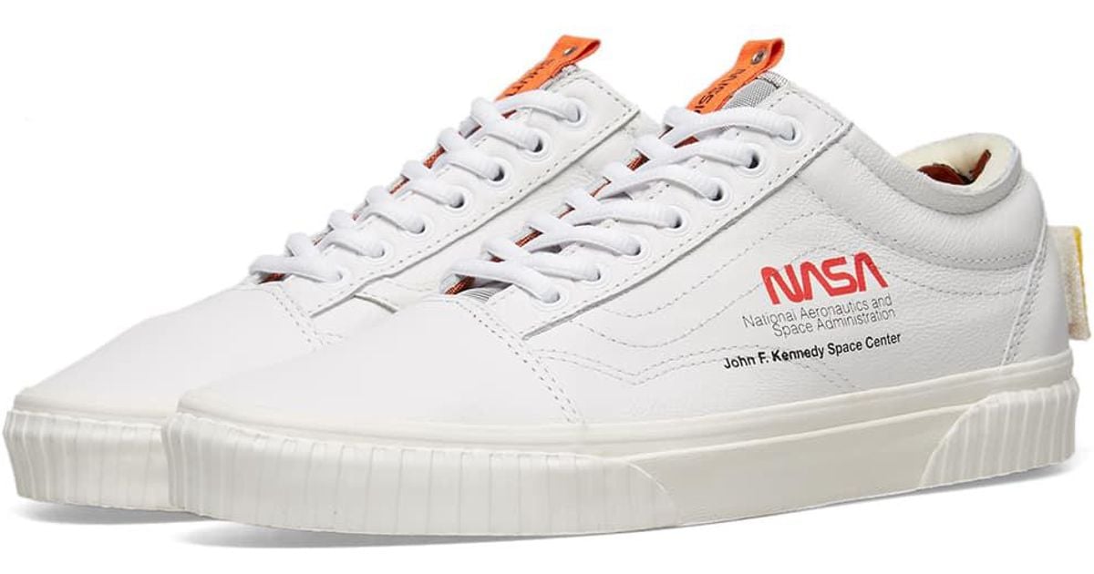 nasa vans white