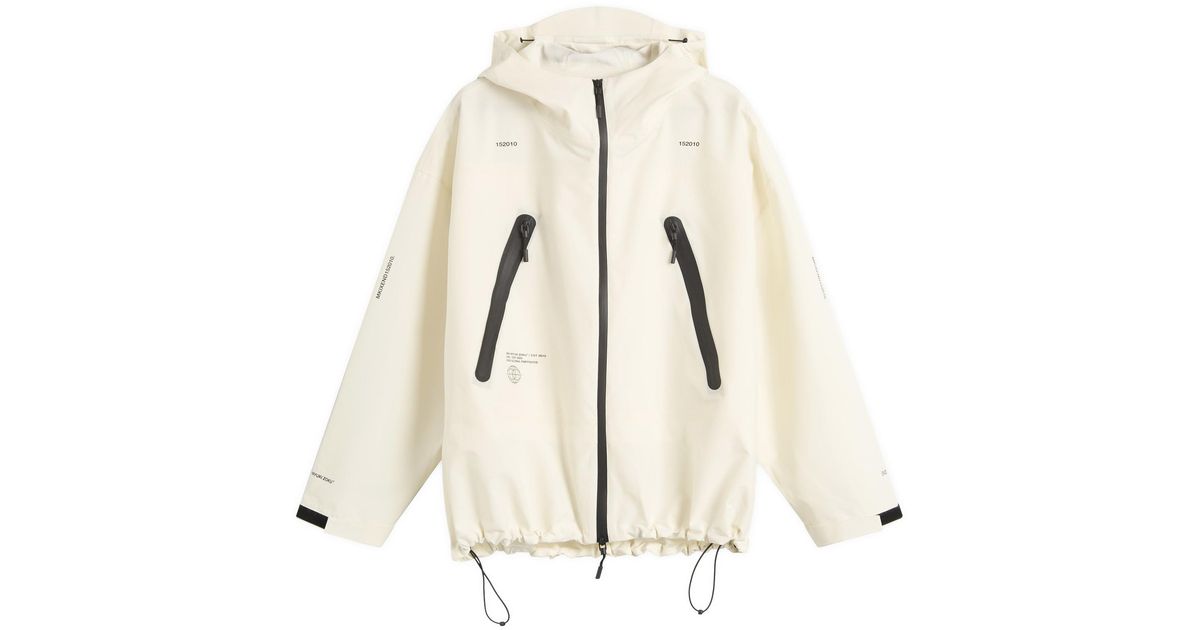 【新品未着用タグ付】 HYEON/backopencamisole whiteM MKI Miyuki-Zoku End. X 152010 Shell Jacket in Natural for Men