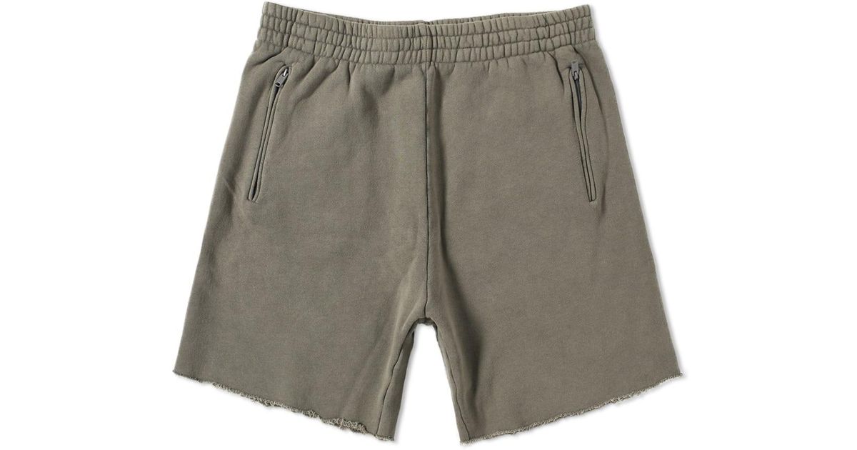 yeezy sweat shorts