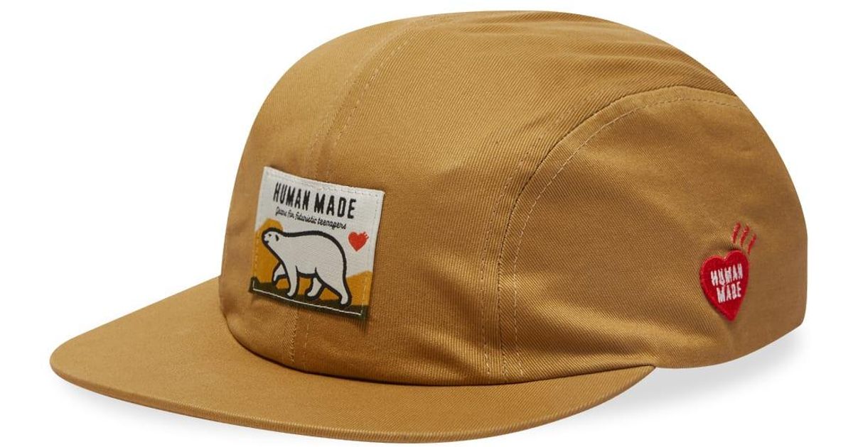 Human Made Cotton Mountain Logo Cap in Beige (Natural) for Men | Lyst UK
