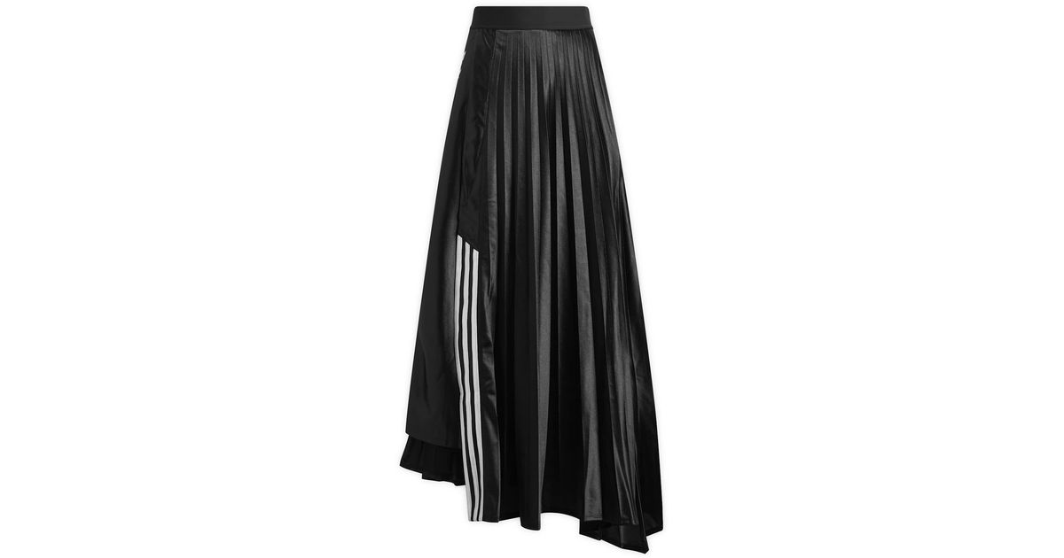 adidas X Willy Chavarria Pleated Skirt in Black | Lyst