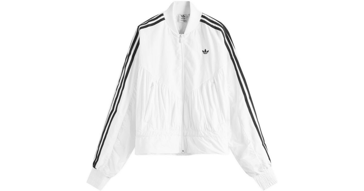 adidas Originals R3Cd Lightweight Windbreaker in Grey | Lyst UK