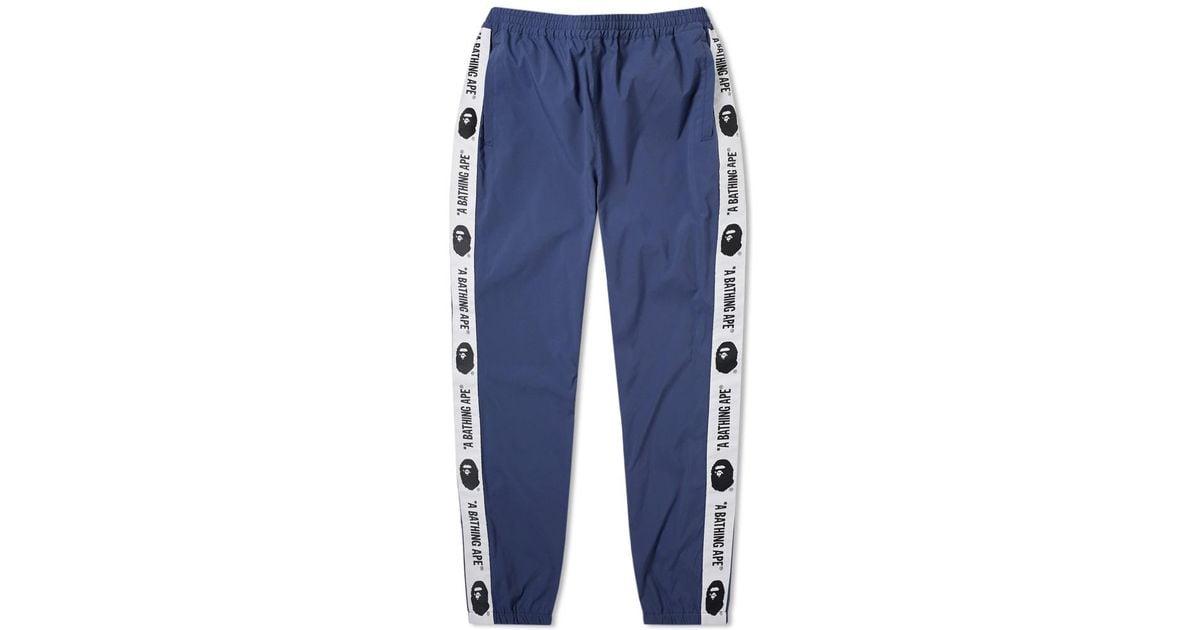 bape tracksuit pants
