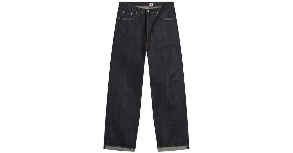 Edwin Loose Straight Selvedge Jeans in Blue for Men | Lyst