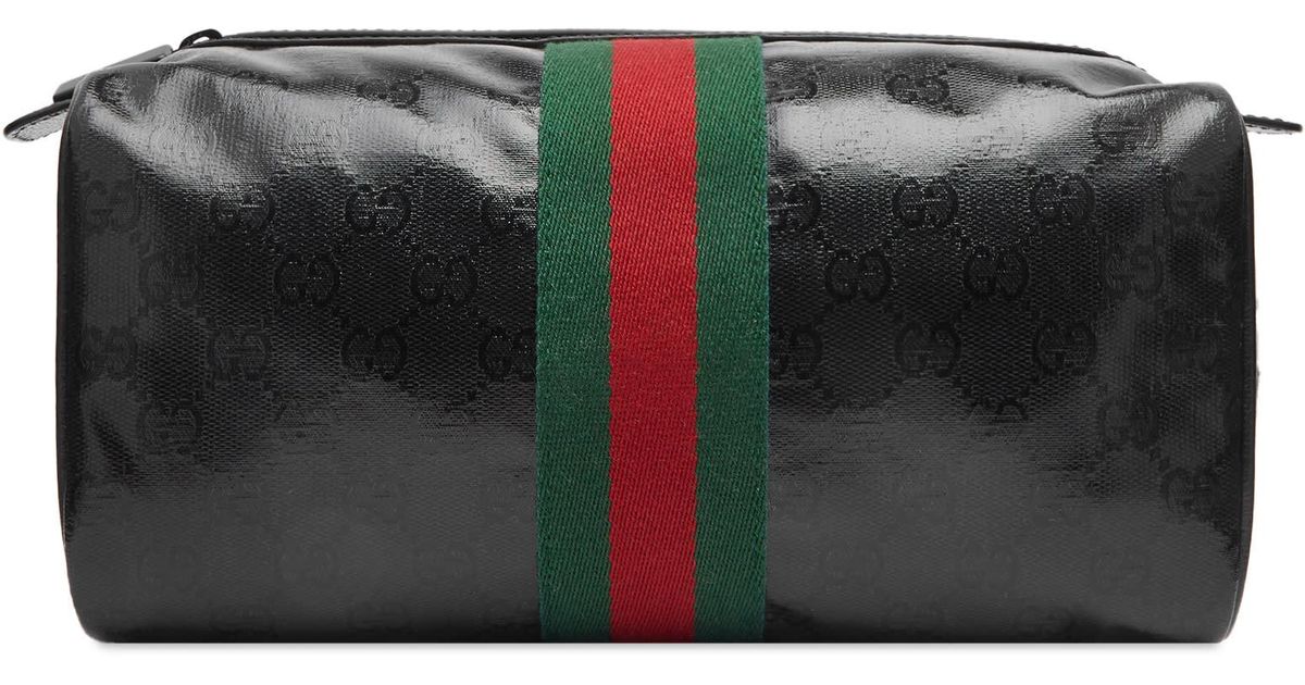 Gucci Gg Vintage Toiletry Bag in Black for Men Lyst UK