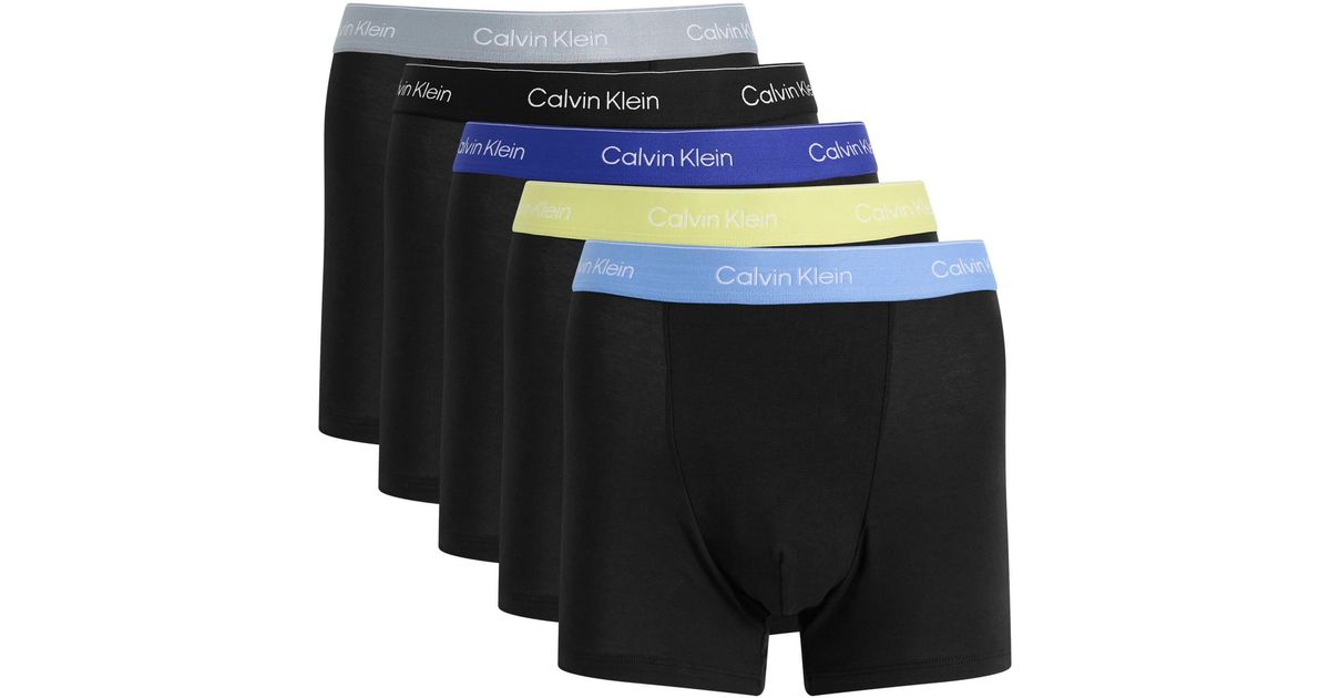 Calvin Klein Icon Trunk in Black for Men | Lyst